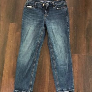 Old Navy Boyfriend Jeans with Frayed Hem